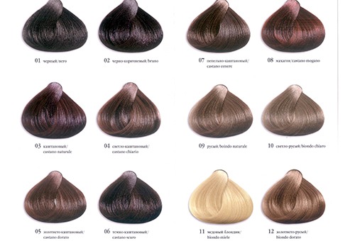 Натуральные оттенки волос в международной шкале цветов