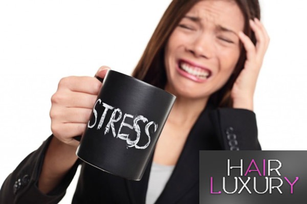 Стресс как причина выпадения волос
