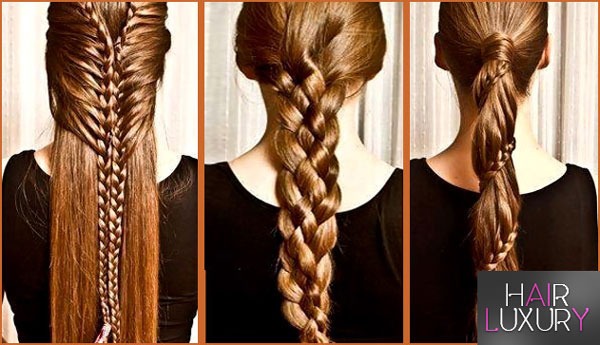 Прически с плетением: на длинные волосы
