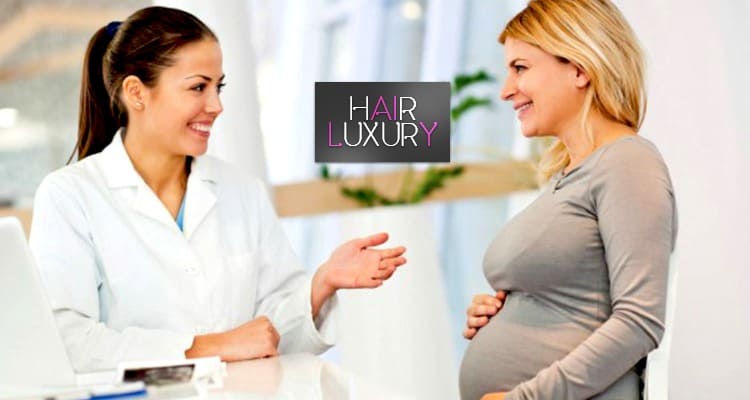 окрашивание волос беременность