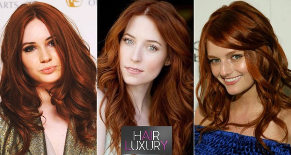 Рыжий цвет волос: фото оттенки кому идет до и после